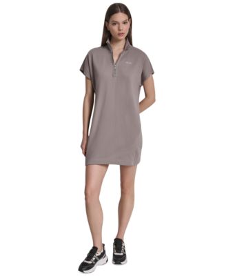 Women's Regular-Fit Half Zip Sneaker Dress