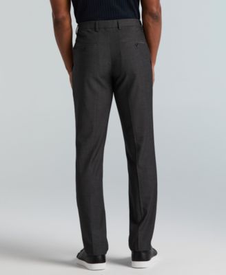Men's Slim-Fit Flat Front Dress Pants