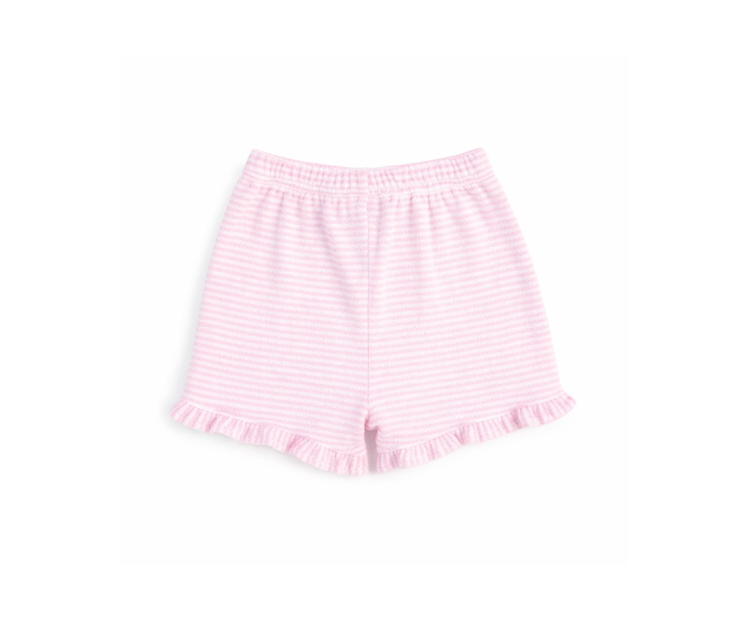 Little Girl Stripe Terry Shorts
