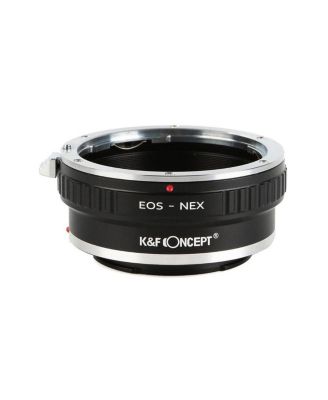 K&F Concept High Precision Lens Adapter Mount,EOS-NEX with Tripod Connector