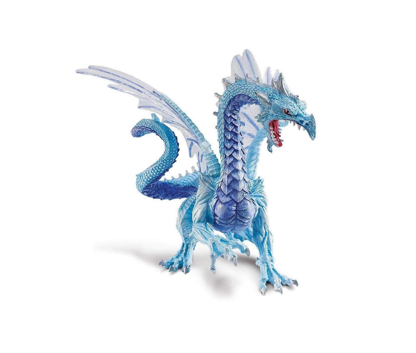 Детская фигурка Safari Ltd. Ice Dragon 5.5" Hand-Painted Action Figure, Ages 3+ — фото 3