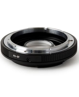 Canon FD Lens Mount to Canon EF/EF-S Camera Mount Adapter with Optical Glass