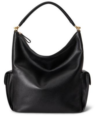Blaike Large Soft Nappa Leather Shoulder Bag