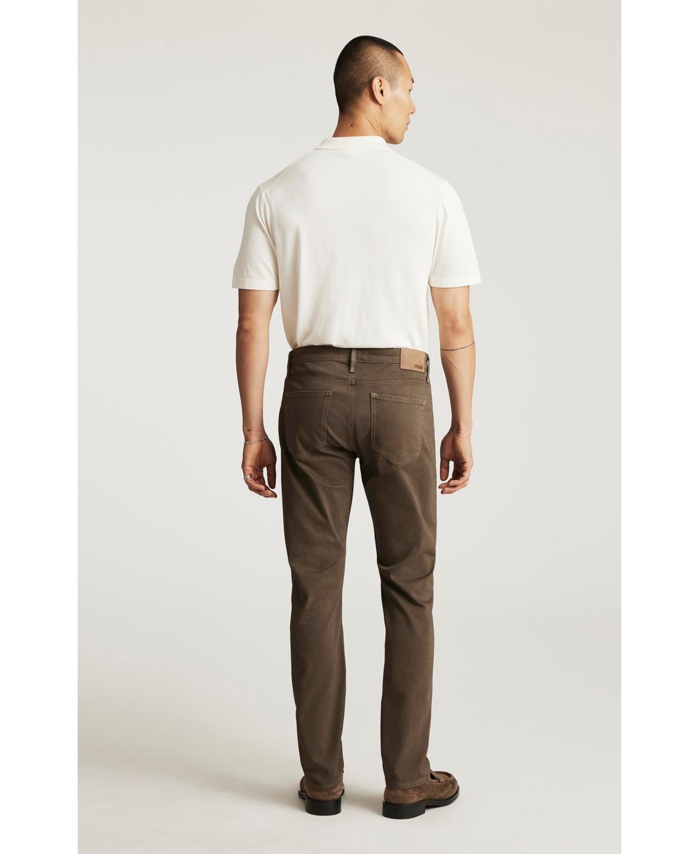 Мужские джинсы Mavi Jeans Marcus Slim Straight Leg In Brown Athletic, цвет: Светлый коричневый — фото 3