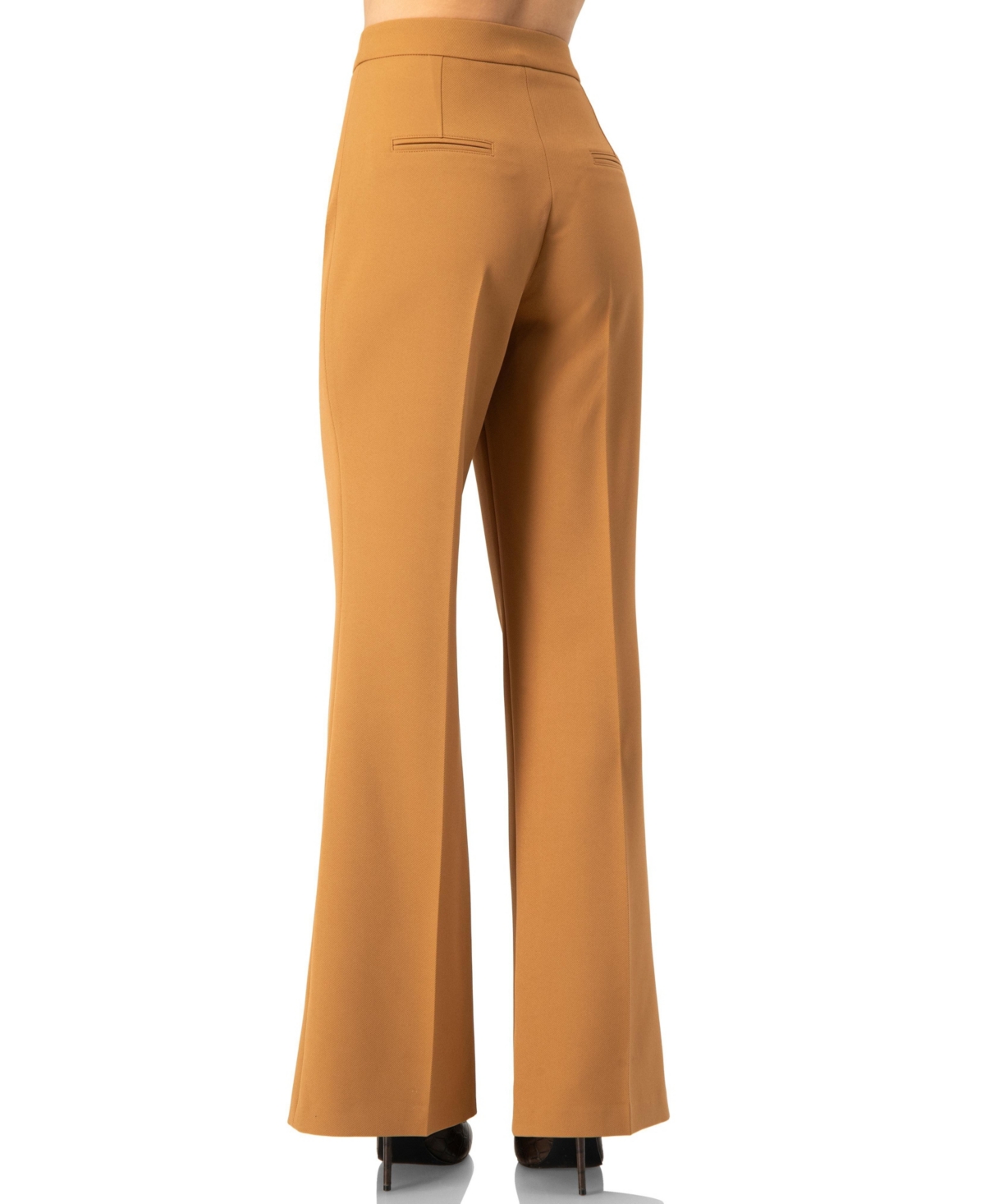 Ivonne Women's Semi Flare Trousers