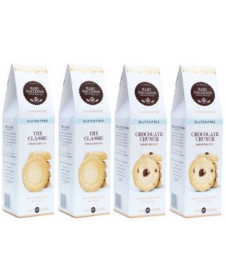 Classic and Chocolate Crunch Gluten Free Shortbread, 4 Pack