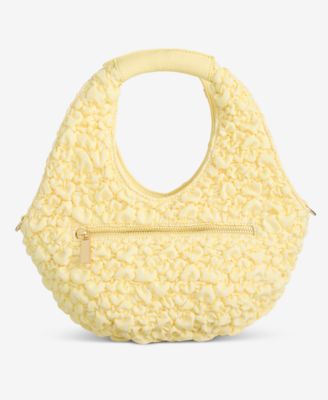 Alyii Ruched Stripe Top Handle