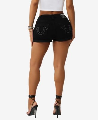 Women's Jennie Mid Rise Curvy Rolled Shorts