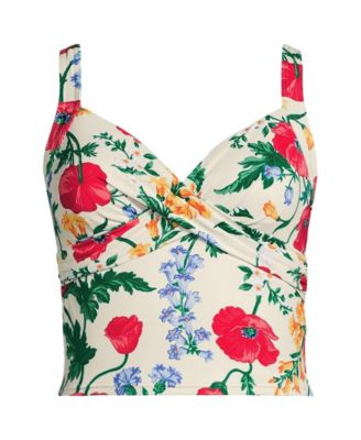 Women's Sweetheart Wrap Midkini Top