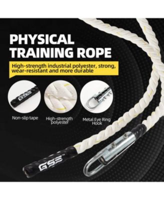 Gym Polyester Climbing Rope, 1.5" Diameter Workout Rope