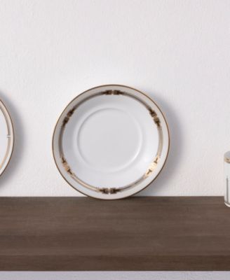 Empire Gold-Tone Saucers, Set of 4