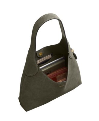 Brooklyn Medium Suede Shoulder Bag 28