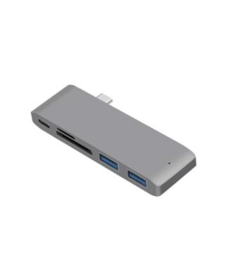 5-in-1 USB-C Hub, 10Gbps USB 3.1 Gen2 Transfer, Ideal for Home Office, Travel, Content Creation