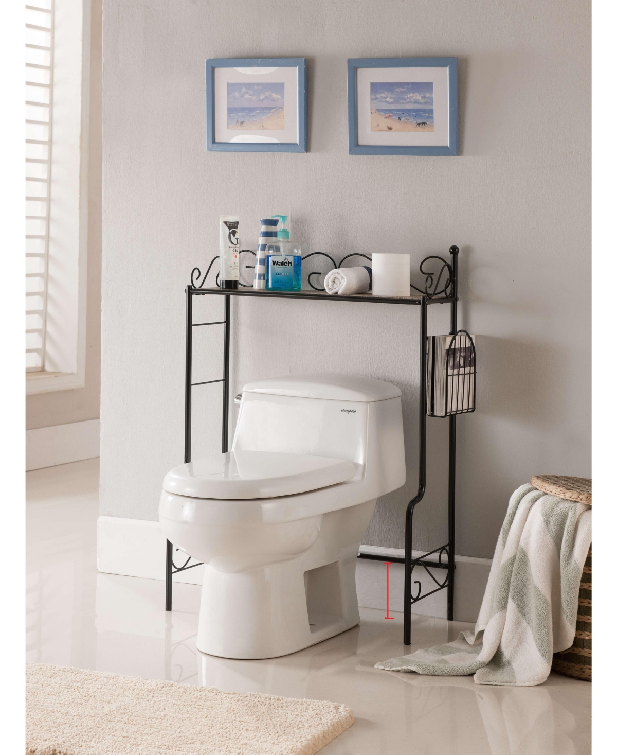 Kings Brand Furniture Over the Toilet Bathroom Rack