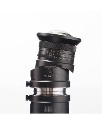 17mm f/4 Tilt Shift Lens for Fujifilm GFX, Black
