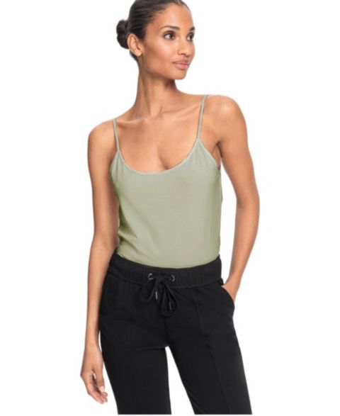 Женский топ Olsen Stretch Cami Tank, цвет: Зелёный