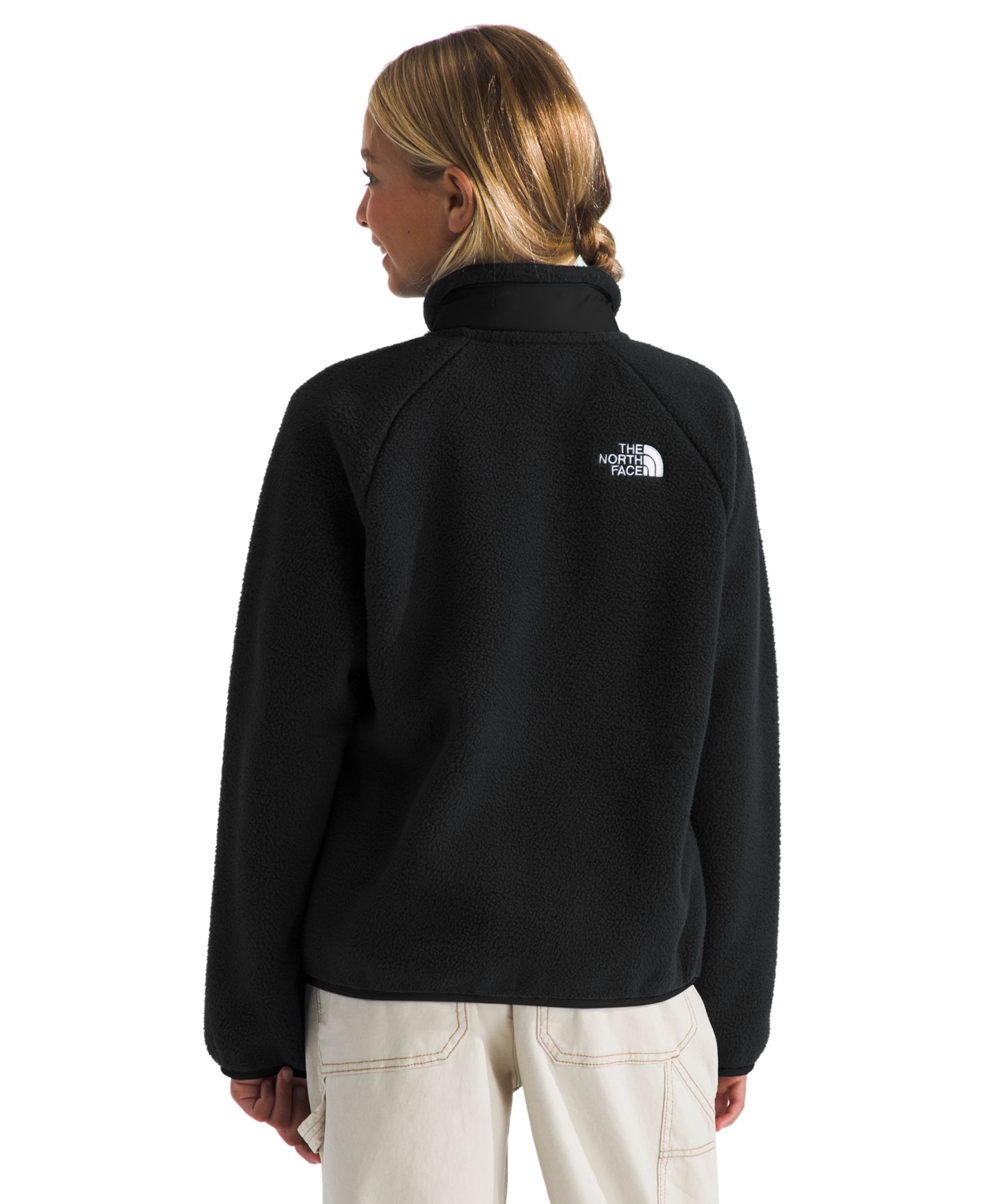 Куртка The North Face Yumiori Full-Zip Jacket для девочек, цвет: Чёрный — фото 4