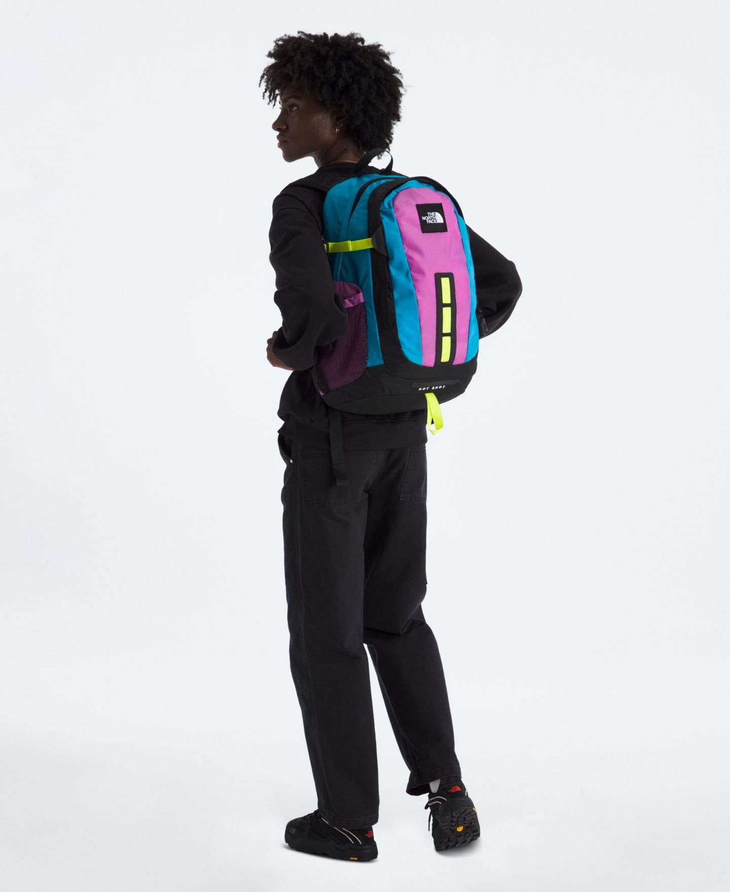 Рюкзак The North Face Hot Shot SE, цвет: Синий / Фиолетовый — фото 6