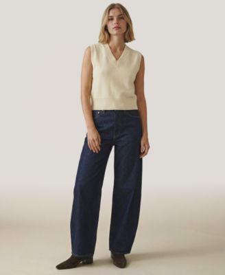 Women's V-Neck Sleeveless Vest