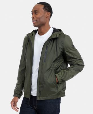 Men's Hooded Windbreaker Jacket
