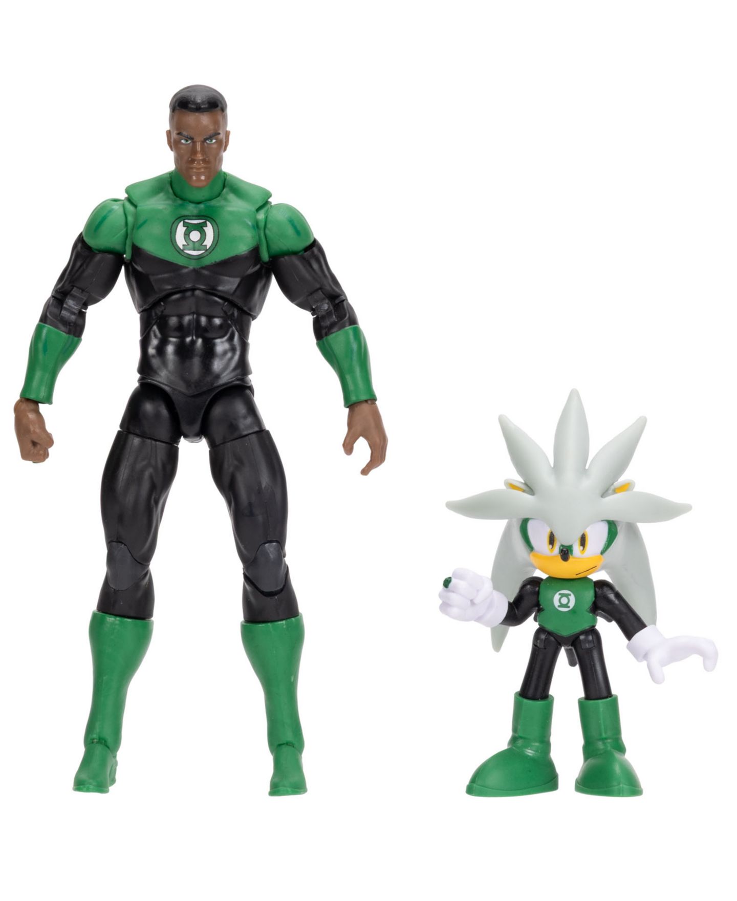 Детские фигурки Sonic Green Lantern 2-Piece Action Figure Set — фото 2