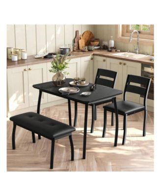 Kitchen Table Home Dining Table Set For 4 Wooden Kitchen Table for Dining Room, Home Office, Living Room