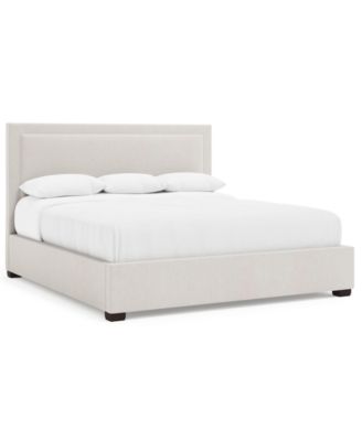 Morgan King Upholstered Storage Bed