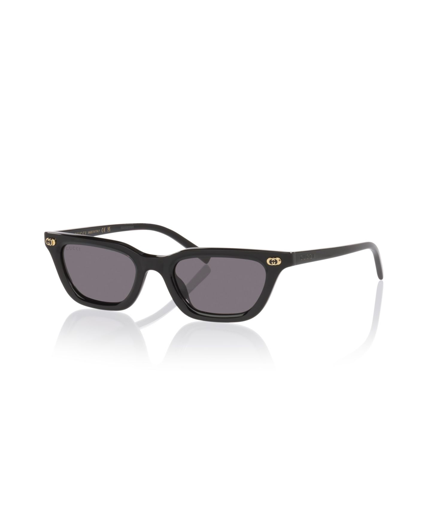 Женские солнцезащитные очки Gucci Cat Eye Sunglasses, GG1944S GC002644, цвет: Чёрный — фото 1