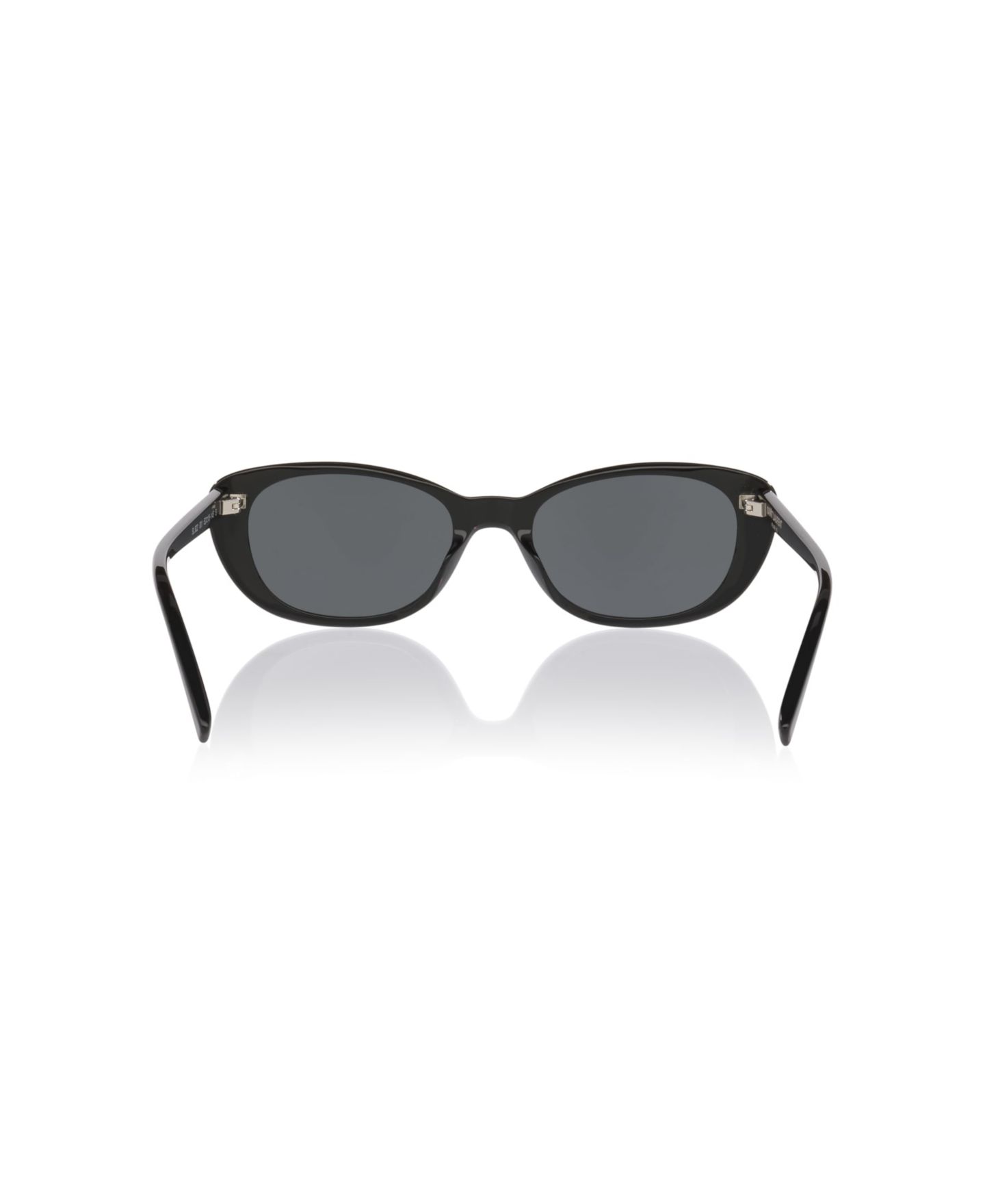 Женские солнцезащитные очки Saint Laurent Cat Eye Sunglasses, SL822 YS000876, цвет: Чёрный — фото 4