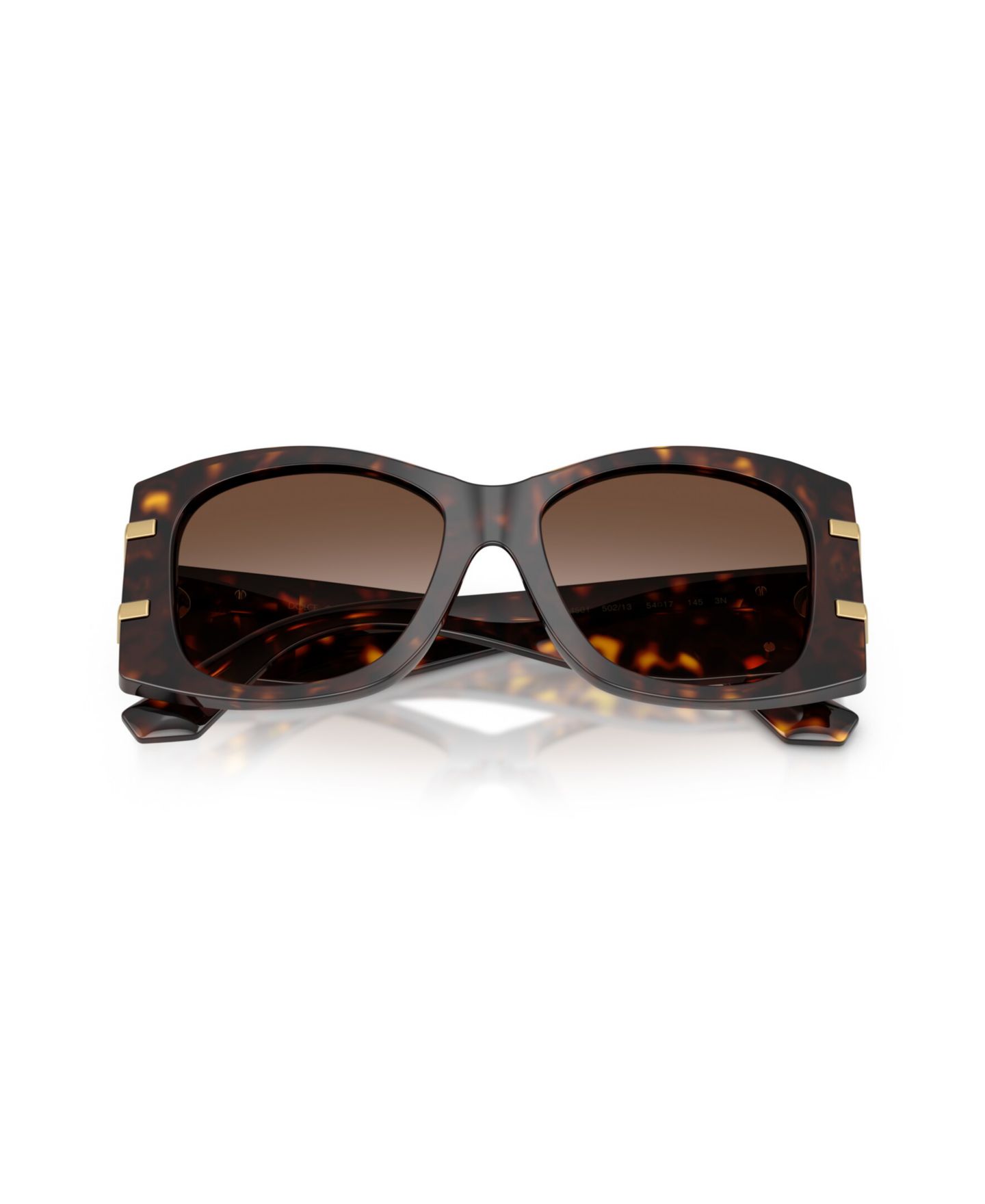 Женские солнцезащитные очки Dolce&Gabbana Butterfly Sunglasses, DG4501, цвет: Гавана — фото 5