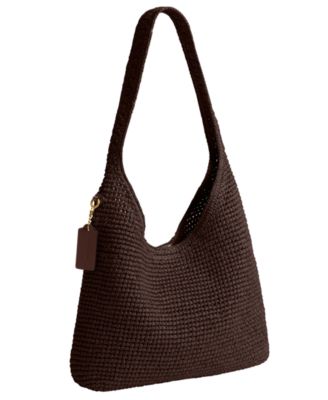 Brooklyn Medium Straw Shoulder Bag 28