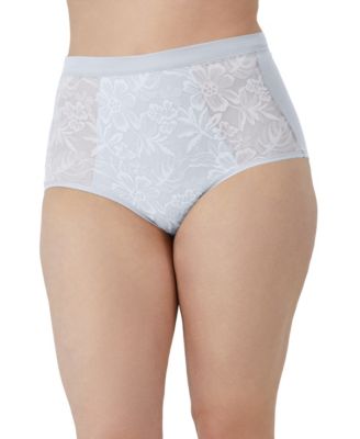 Women's Breathe Lace High-Rise Brief Underwear DFCLBF