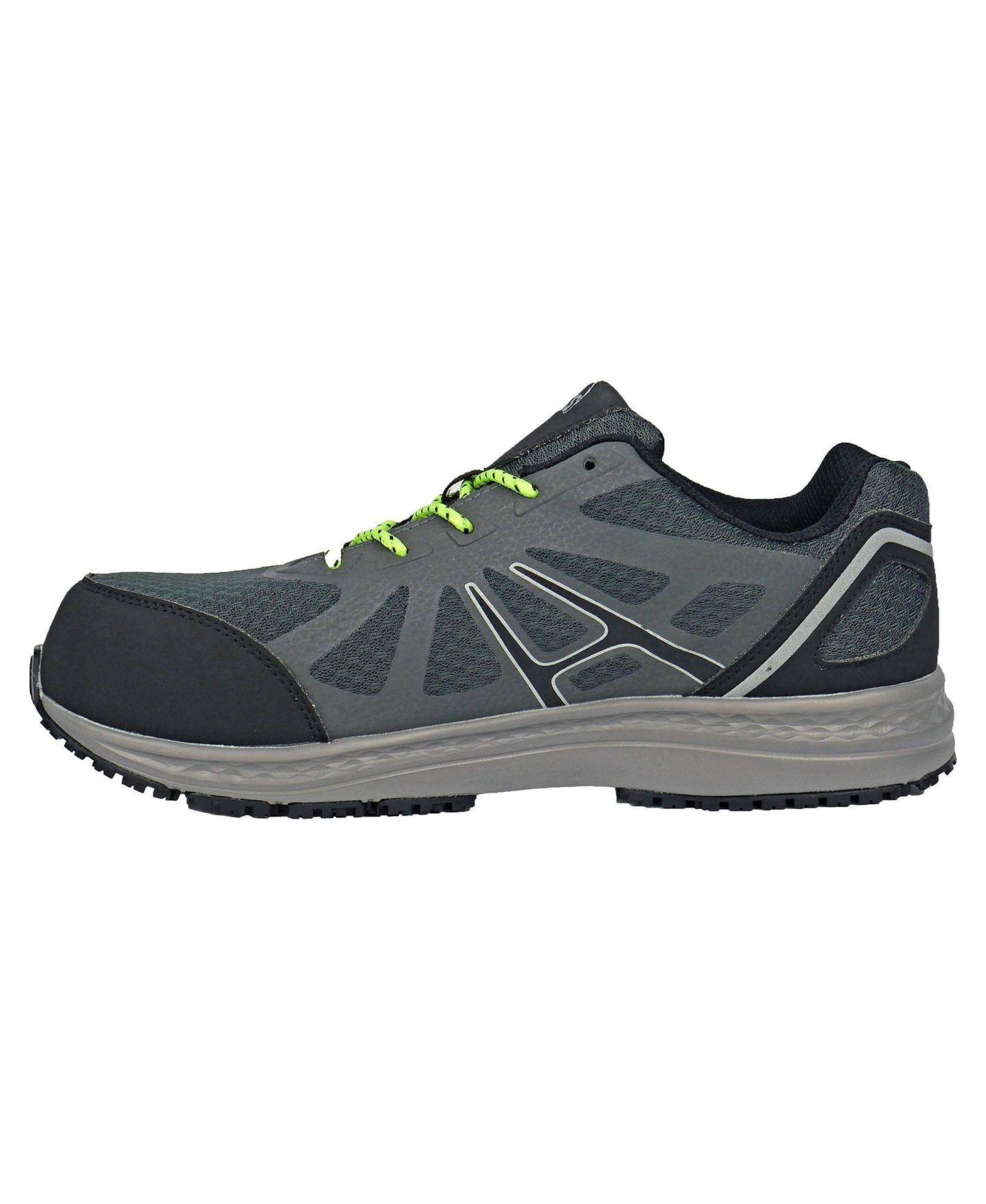 Мужские ботинки Hoss Boot Company Express Men s Composite Toe Lightweight Work Shoe, цвет: Серый / Чёрный — фото 3