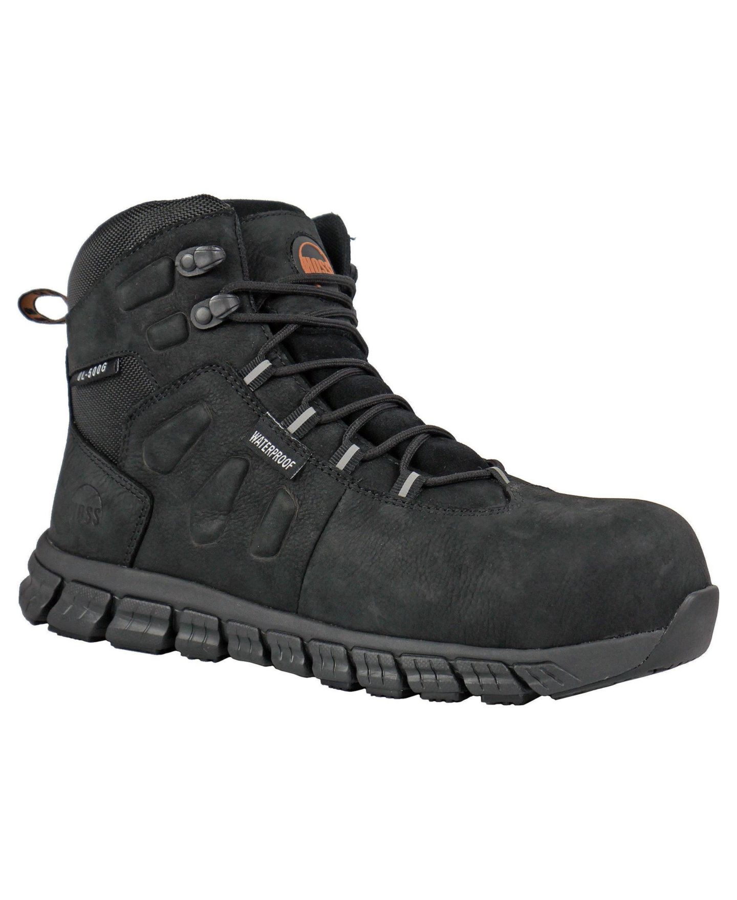 Мужские ботинки Hoss Boot Company Tikaboo 6 Inch UL Composite Toe Waterproof Work Boot, цвет: Чёрный — фото 1