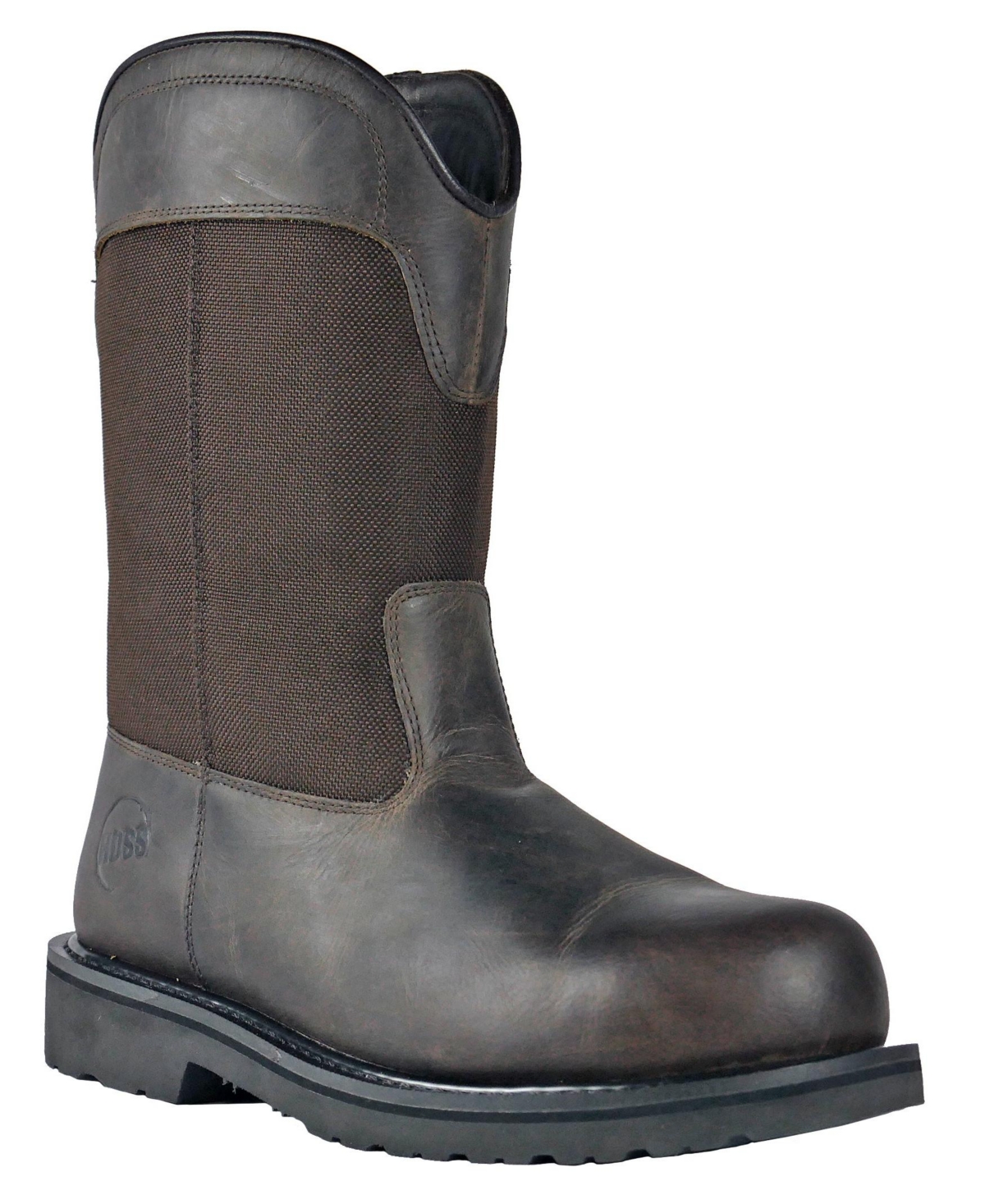 Hoss Boot Company Men's Buck 11 Inch Pull On Steel Toe Work