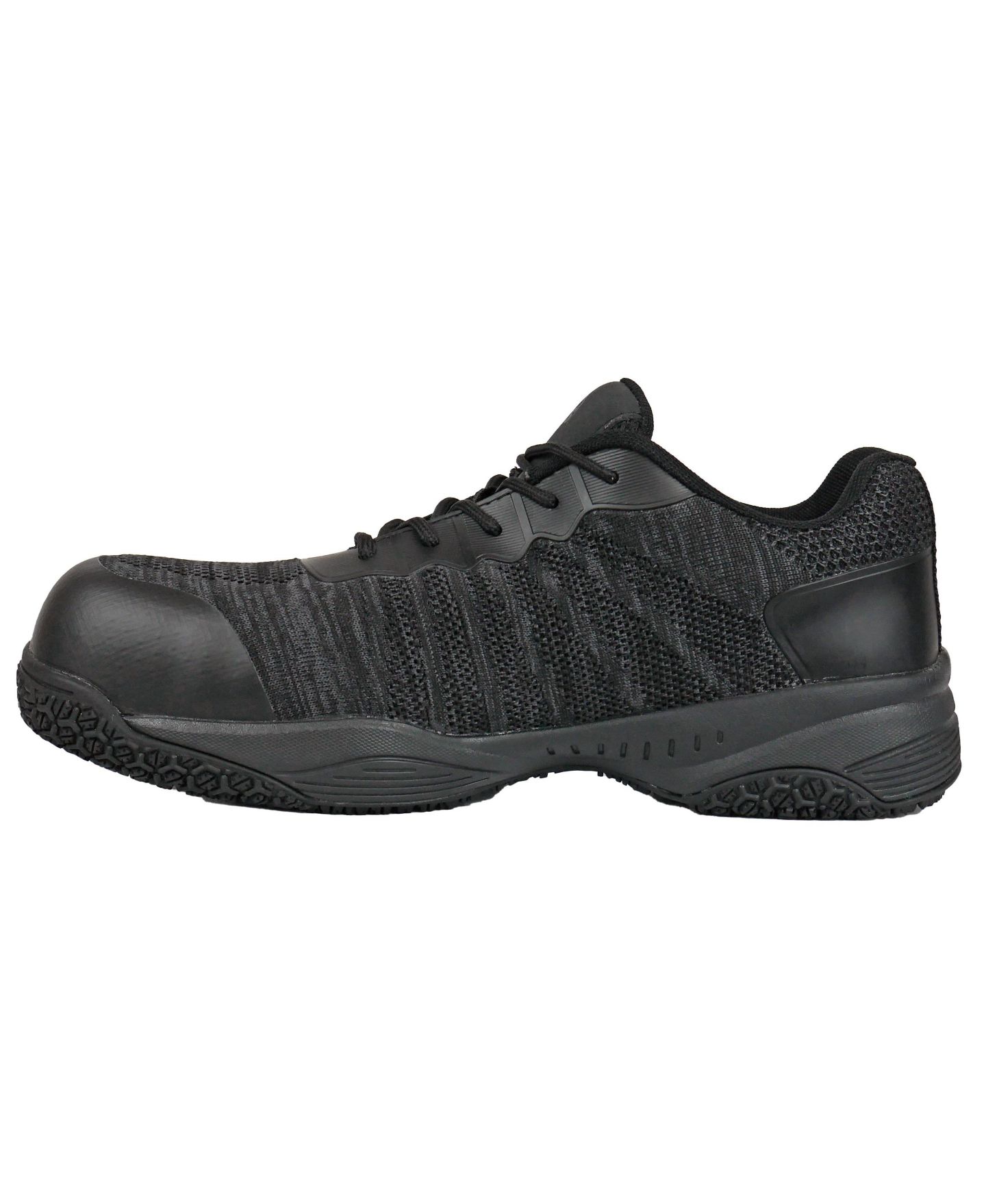 Мужские кроссовки Hoss Boot Company Spadix Men s Composite Toe Athletic Work Shoe Slip Resistant EH Safety, цвет: Чёрный — фото 4