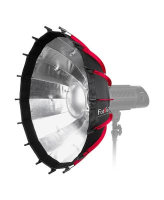 EZ-Pro DLX 24" Collapsible Beauty Dish and Softbox with Bowens Insert and Grid