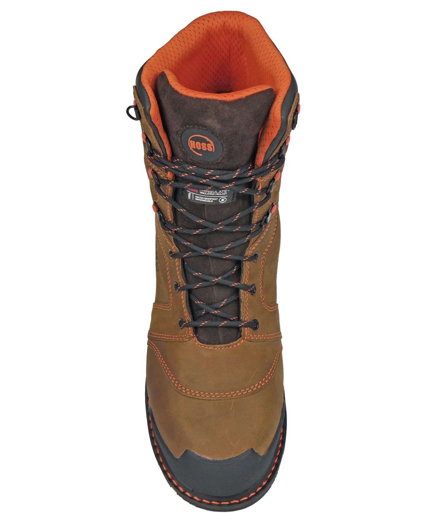 Мужские ботинки Hoss Boot Company Clash Composite Toe Insulated Work Boot, цвет: Коричневый — фото 6