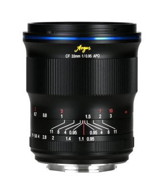 Laowa Argus 33mm f/0.95 CF APO Lens for Fujifilm X