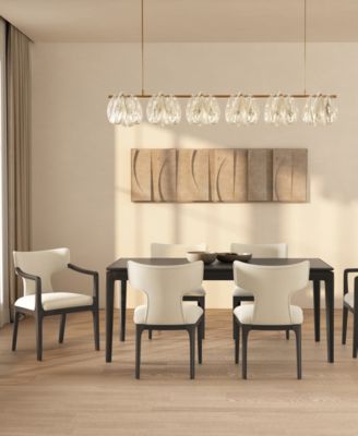 Eloria 33.5" Chenille Upholstered Dining Side Chair