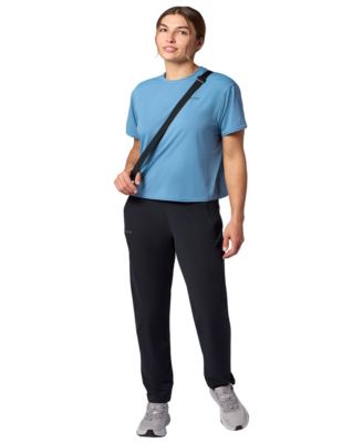 Women's Air Exchange UPF 50 Crew Short Sleeve Ribbed Collar T-Shirts