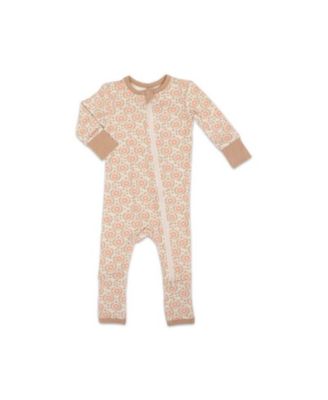 Baby Girls Grey by Everly Grey Convertible Romper Fitted Long Sleeve Pajama