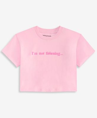 Big Girls Graphic Cotton T-Shirt