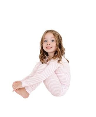 Baby Girls Ballet Stripe Pajama Set