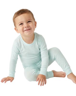 Toddler Boys Cloud Stripe Pajama Set