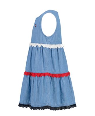 Girls' Toddler 2T-4T Denim A-Line Dress