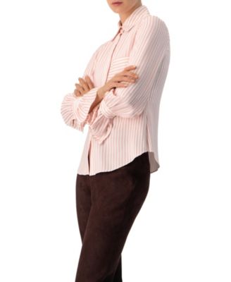 Women's Long Sleeve Striped Shirt