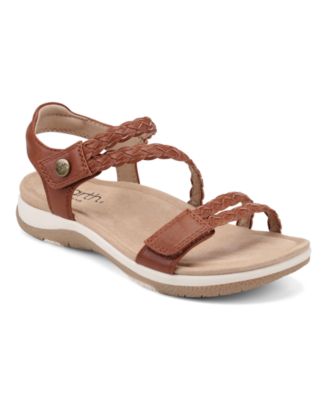 Women's Stellon Braided Strappy Flat Sandals