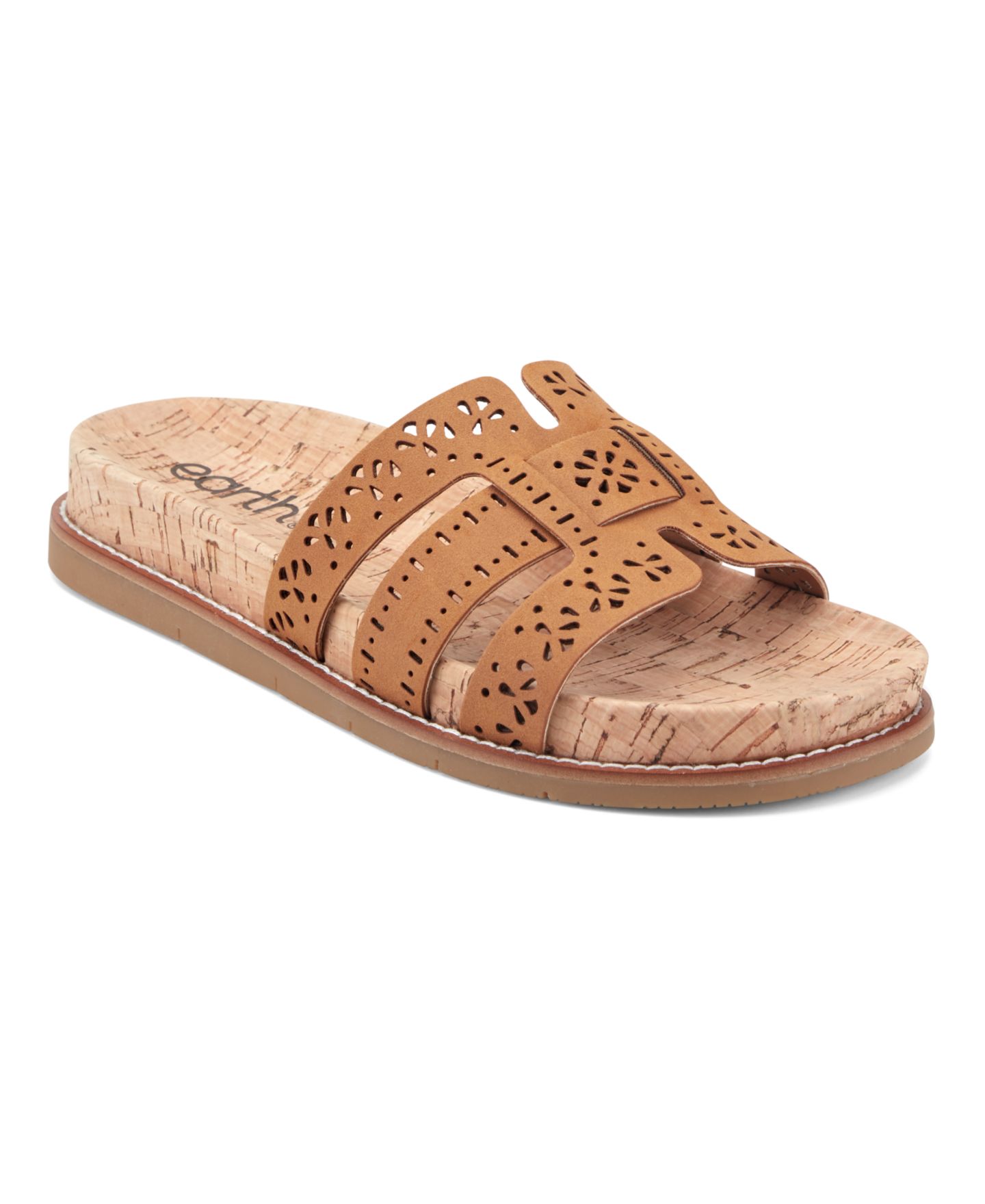 Женские сандалии Earth Fairren Flat Slip-On Footbed, цвет: Натуральный — фото 1