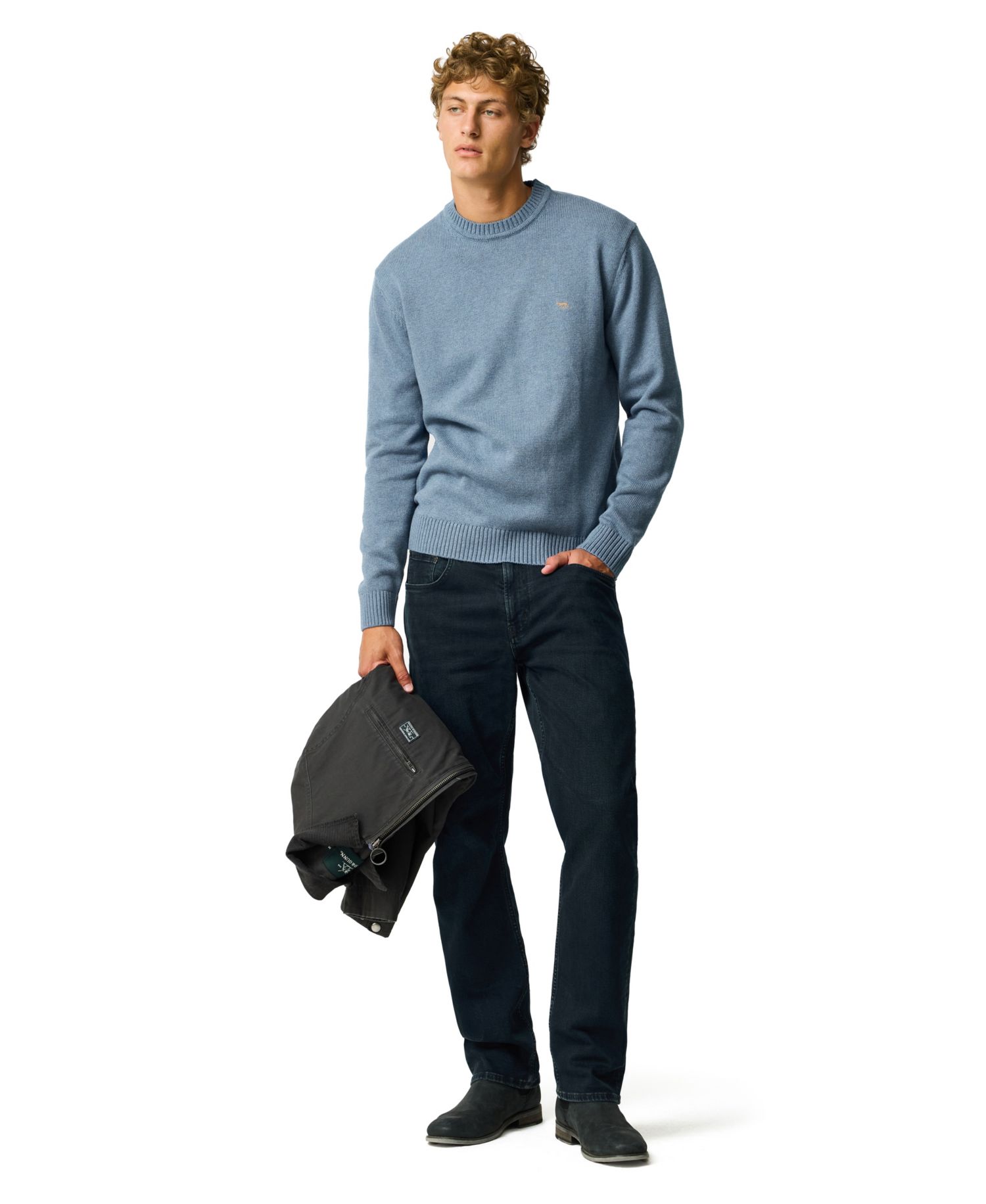 Men's Gunn Crew Neck Pullover Sweater